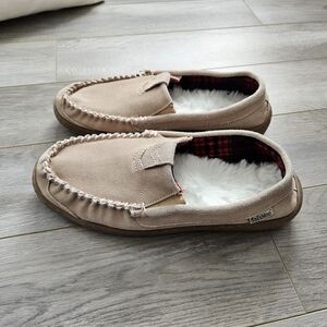 Tan Suede Cabin Men's Mocs